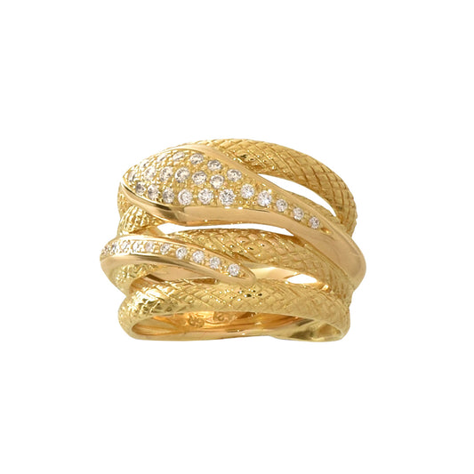 Snake Animal Kingdom Ring - Diamond - Main Img