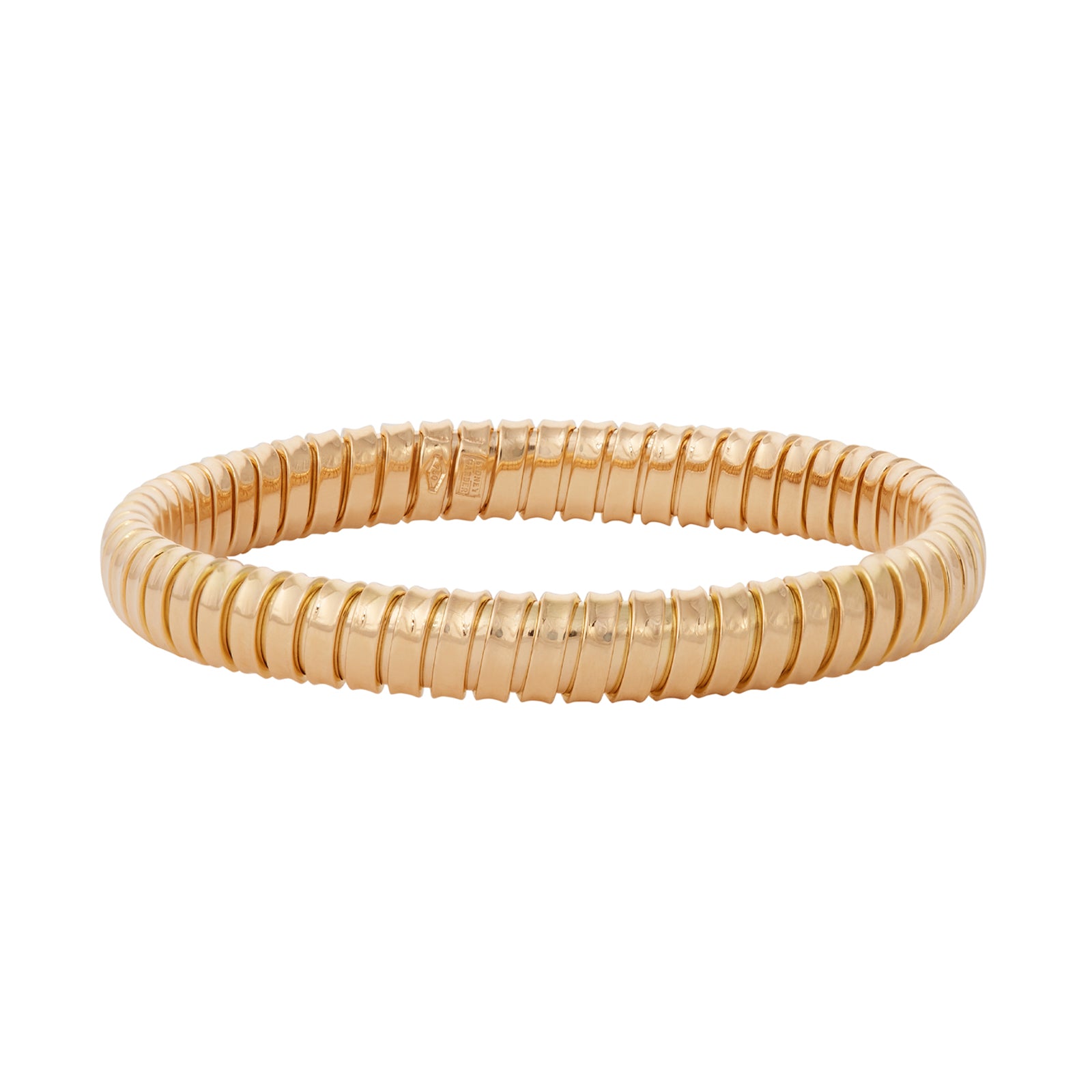 Sidney Garber Single Band Rolling Bracelet, front view