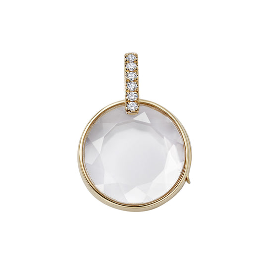 Lyra Locket - Yellow Gold - Main Img
