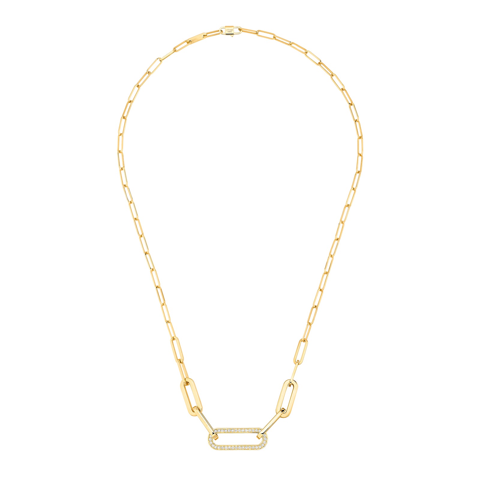 Maillon Large Mixed Link Necklace