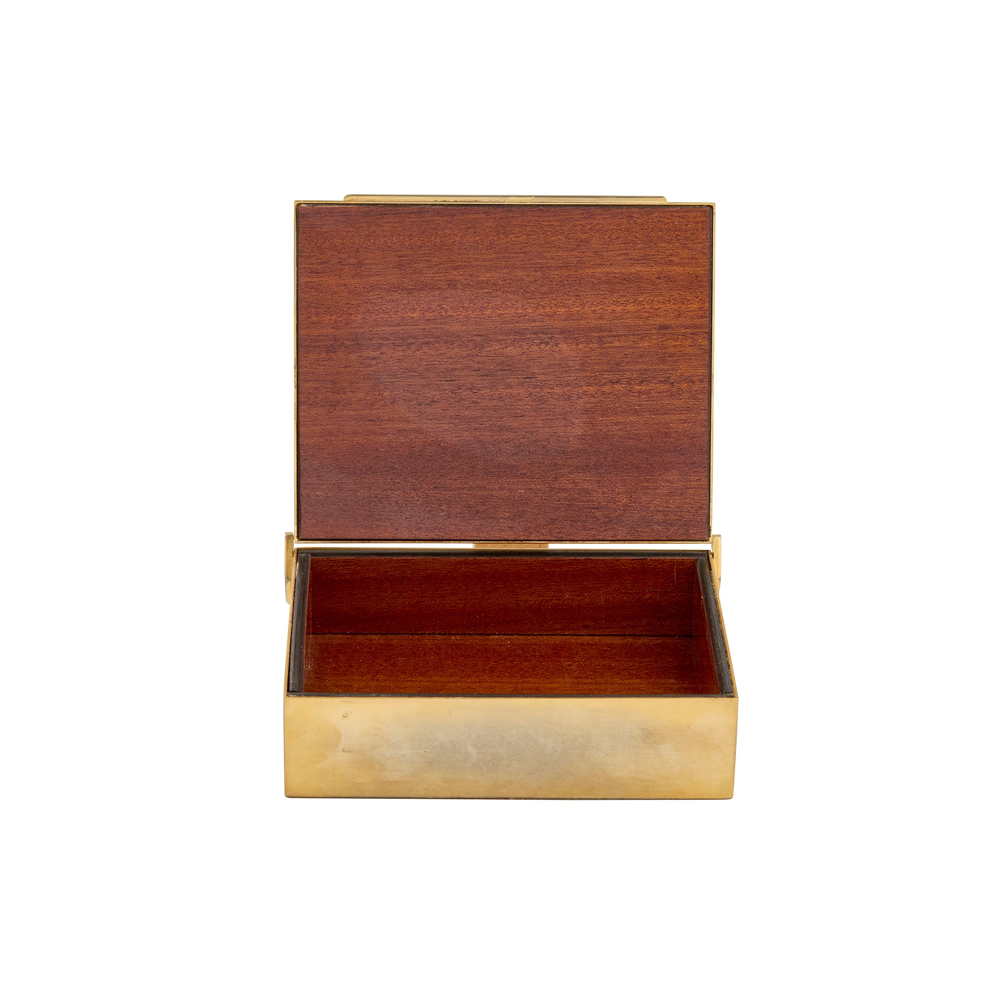 BE Home - Vintage Gucci Brass and Enamel Decorative Box with