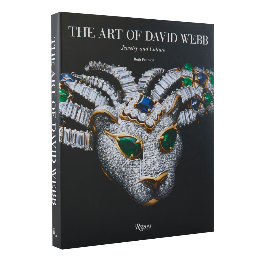 BE Home The Art of David Webb by Ruth Peltason - Home & Decor - Broken English Jewelry front cover angle view