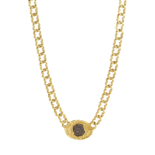 Ancient Coin Necklace - Main Img