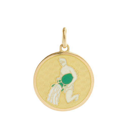 Aquarius Enamel Charm - Main Img
