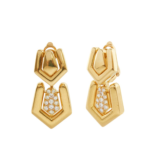 Diamond Boucheron Earrings - Main Img