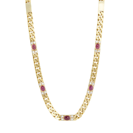 Ruby and Diamond Carlo Weingrill Necklace - Main Img