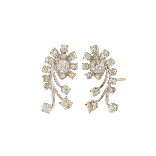 Diamond Spray Earrings - Main Img