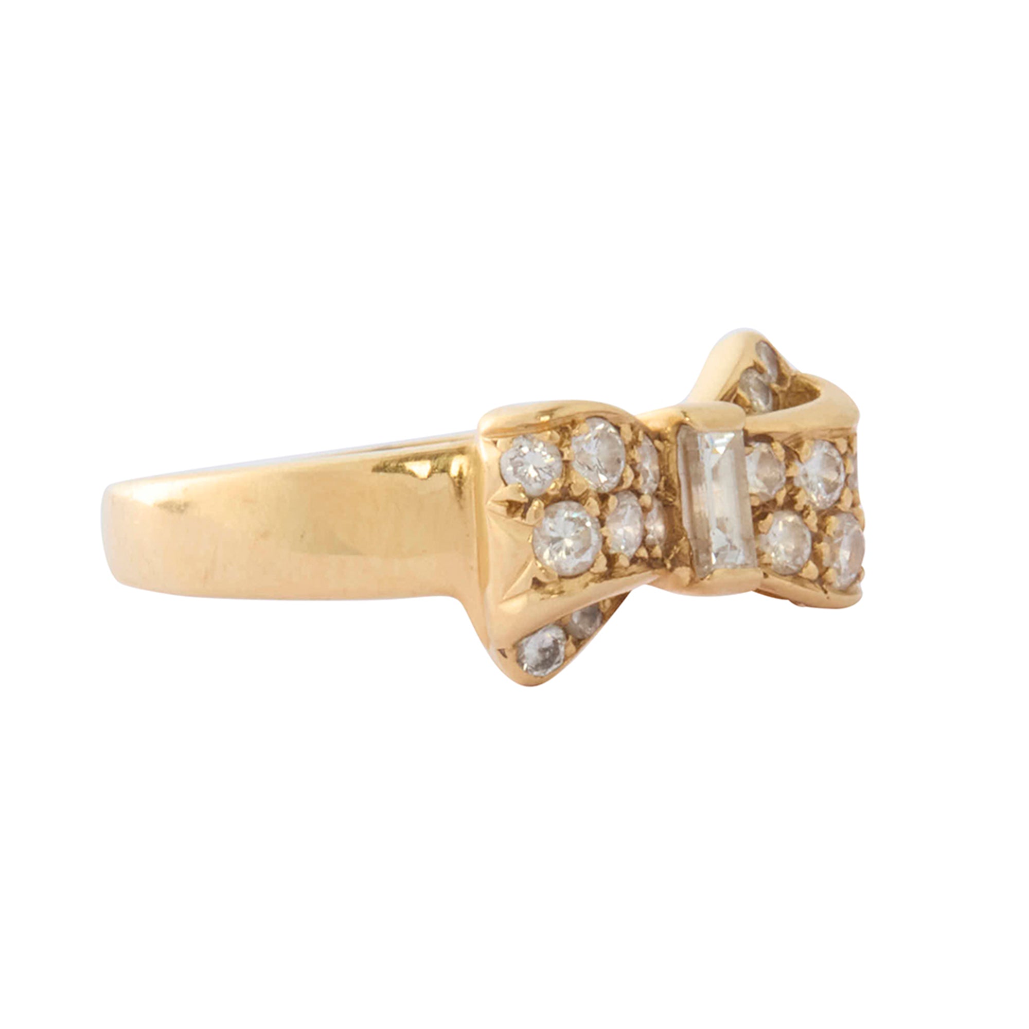 Van Cleef & Arpels Bow Ring in 18K Yellow Gold