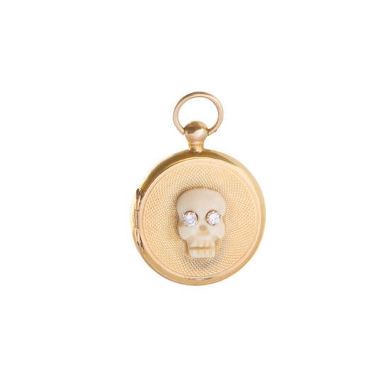 Victorian Memento Mori Pendant - Main Img