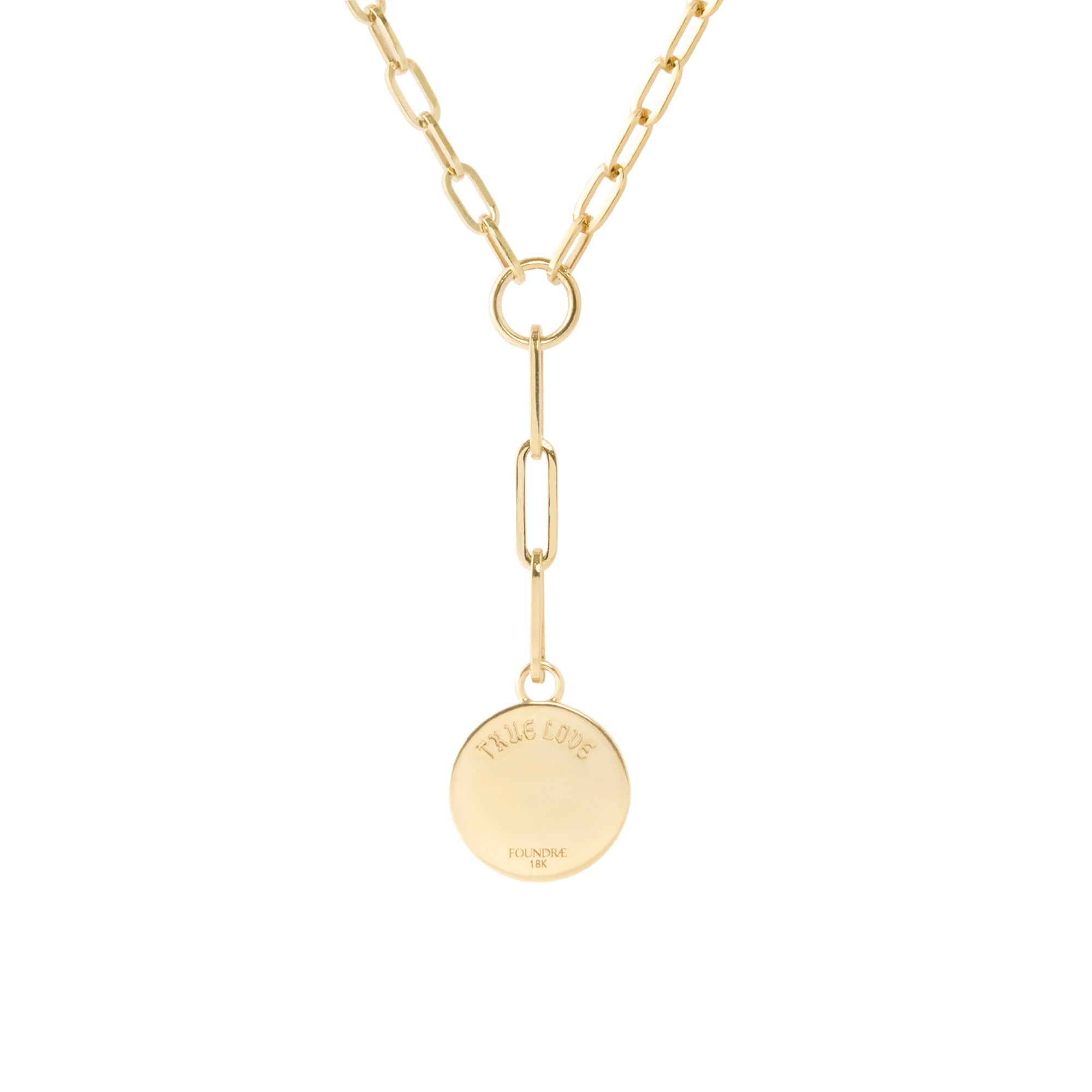 True Love Refined Clip Extension Chain Necklace