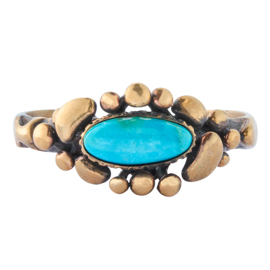 Bisbee Turquoise Arapaho Cuff Bracelet