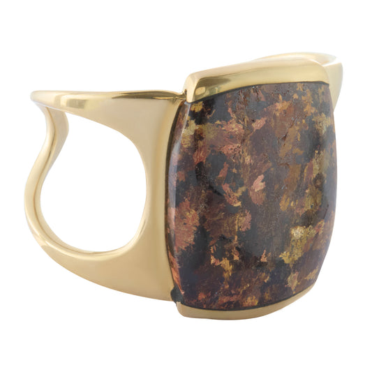 Bronzite Cuff Bracelet - Main Img