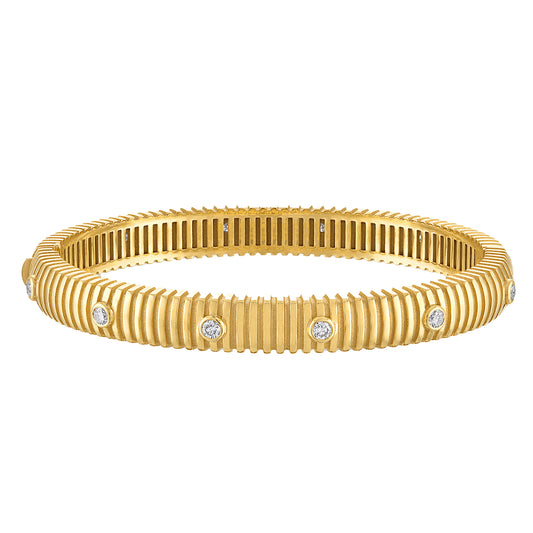 Diamond Clio Bangle - Main Img
