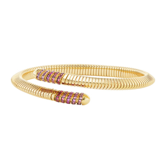 Tri Tubogas Sapphire Bracelet - Main Img