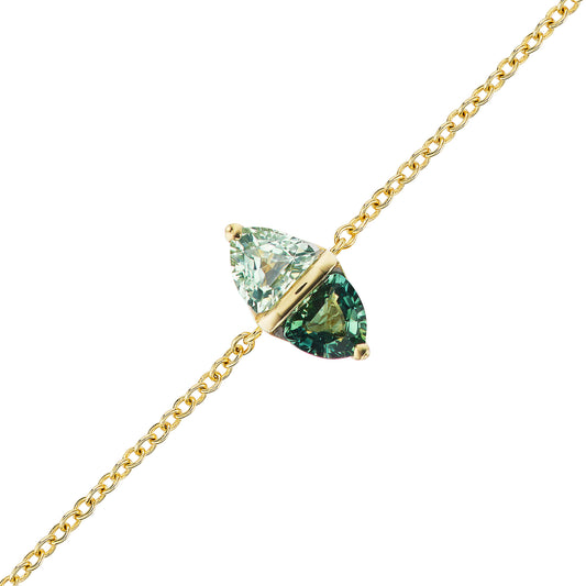 Green Sapphire Tilly Bracelet - Main Img