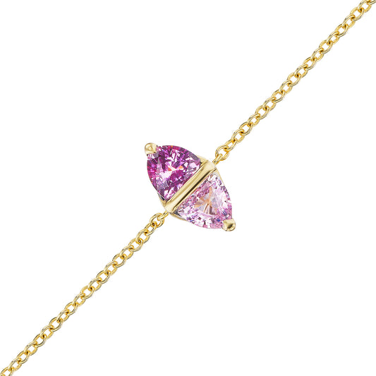 Pink Sapphire Tilly Bracelet - Main Img