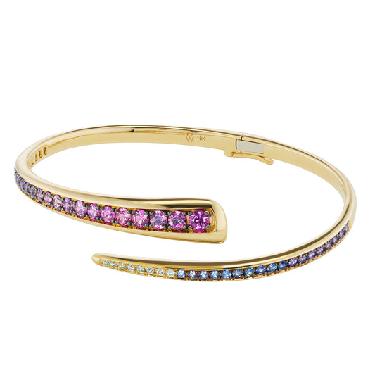 Sapphire and Apatite Bracelet