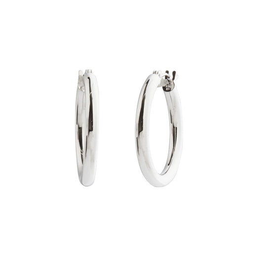 Shiny Lite Tube Hoops - 25mm - Main Img