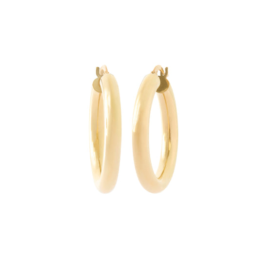 Shiny Lite Tube Hoops - 20mm - Main Img
