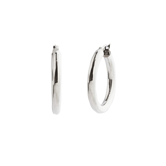 Shiny Lite Tube Hoops - 25mm - Main Img