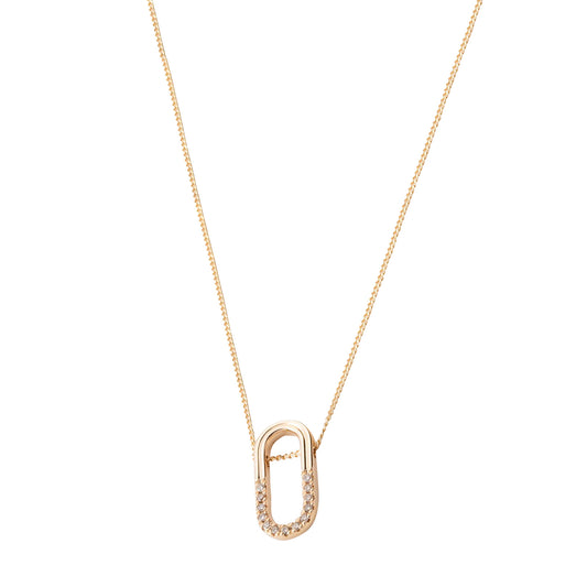 Oblong Beluga Necklace