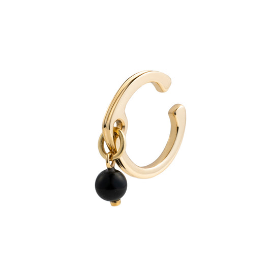 Mini Beluga Ear Cuff - Yellow Gold - Main Img