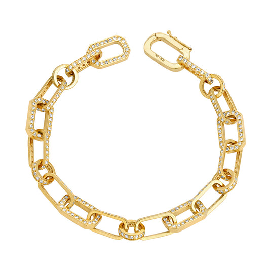 Diamond Chain Bracelet