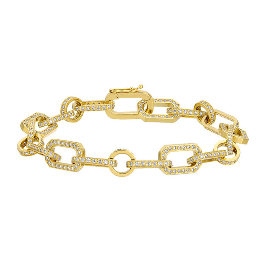 Diamond Chain Bracelet - Main Img
