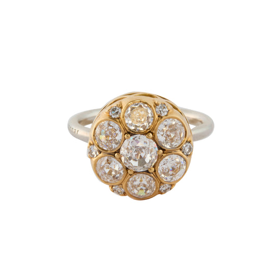 Diamond Beirut Rosace Ring - Main Img