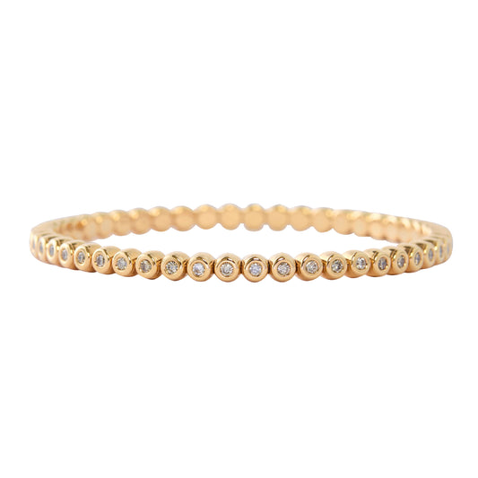 Brown Diamond Size 2 Bezel Extensible Bracelet - Main Img