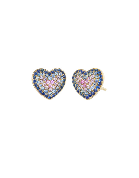 Ombre Lucy Stud Earrings - Main Img