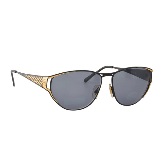 Vintage Laura Biagiotti Black Sunglasses - Main Img