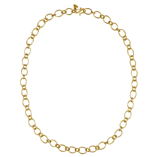 Oval Chain Necklace - Main Img