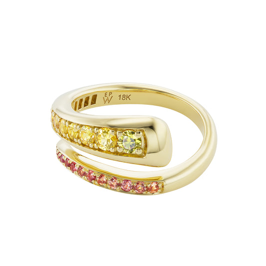 Sapphire Wrap Ring - Main Img