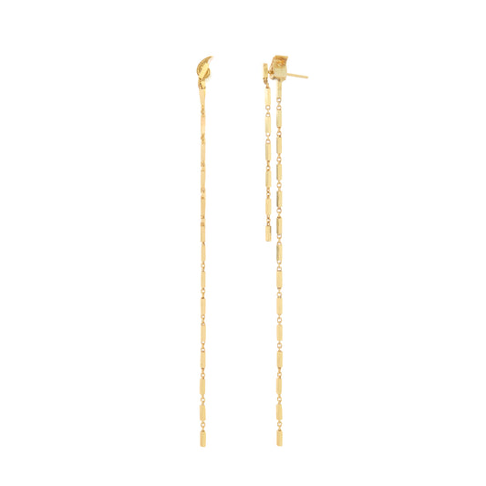 Disco Front and Back Earrings - Main Img