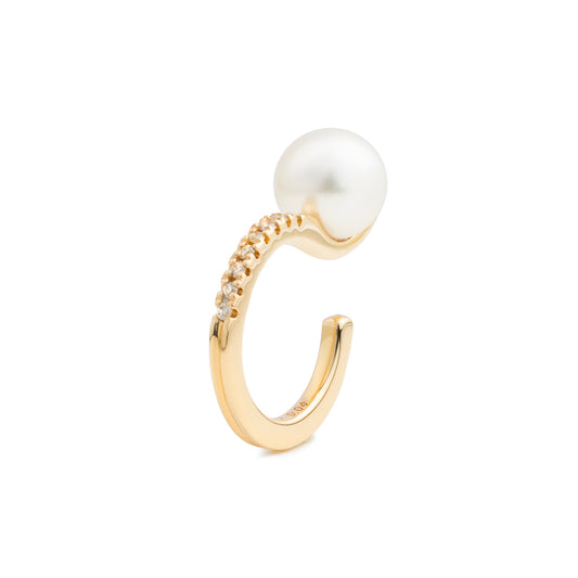 Drosera Ear Cuff - Yellow Gold - Main Img