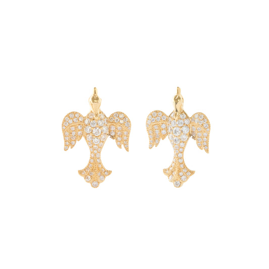 Dove Stud Earrings - Main Img