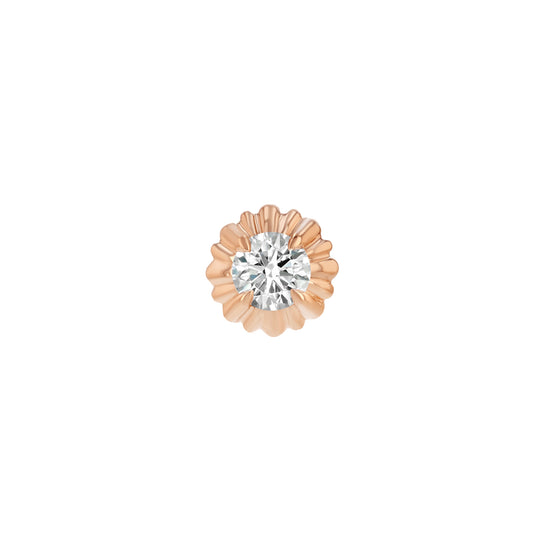 Diamond Button Stud - Main Img