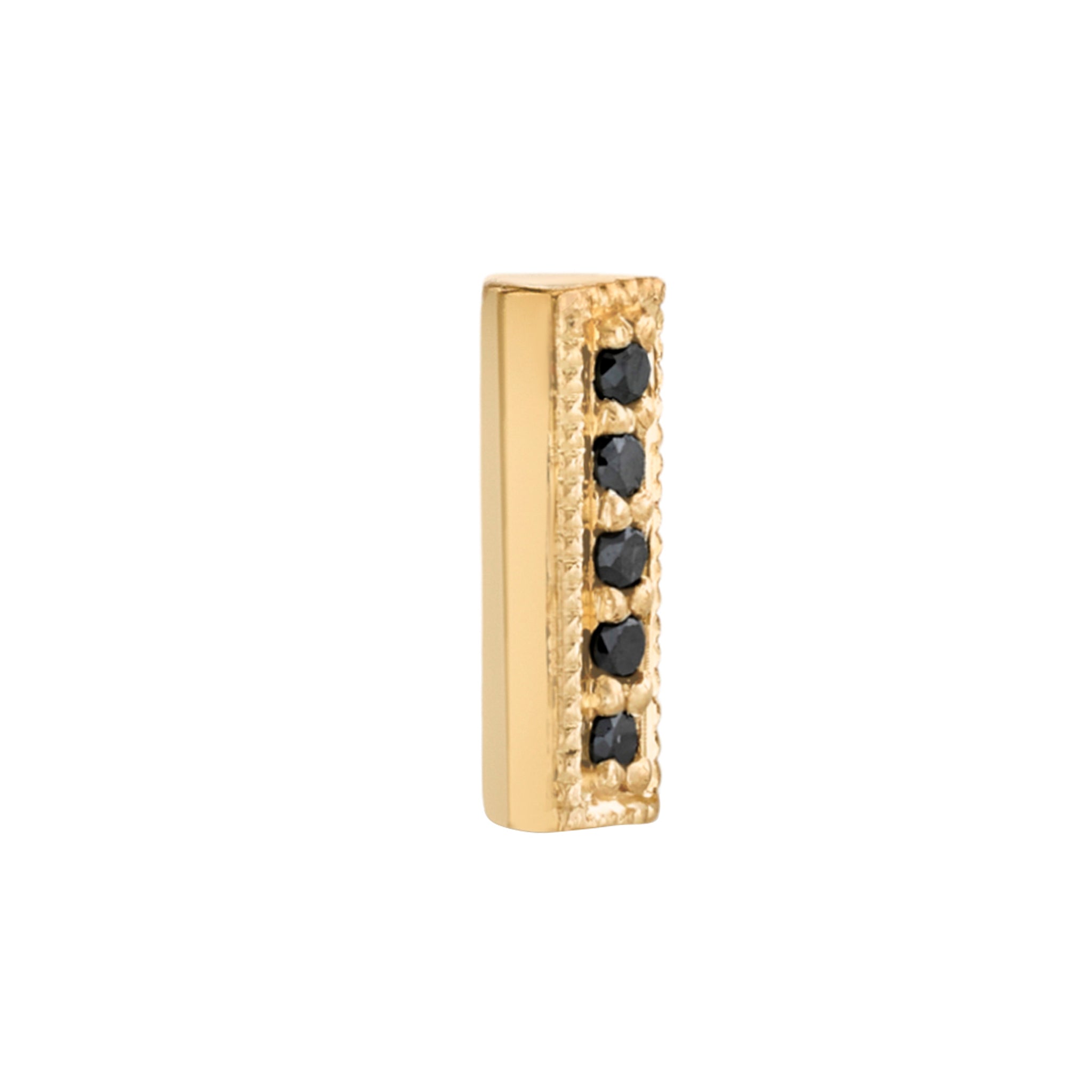 Black Diamond Bar Stud