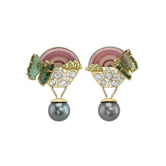 Butterfly Upper Uplands Earrings - Main Img