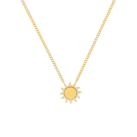 You Are My Sunshine Necklace - Main Img