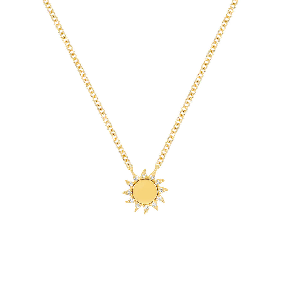 EF Collection You Are My Sunshine Necklace - Necklaces - Broken English Jewelry