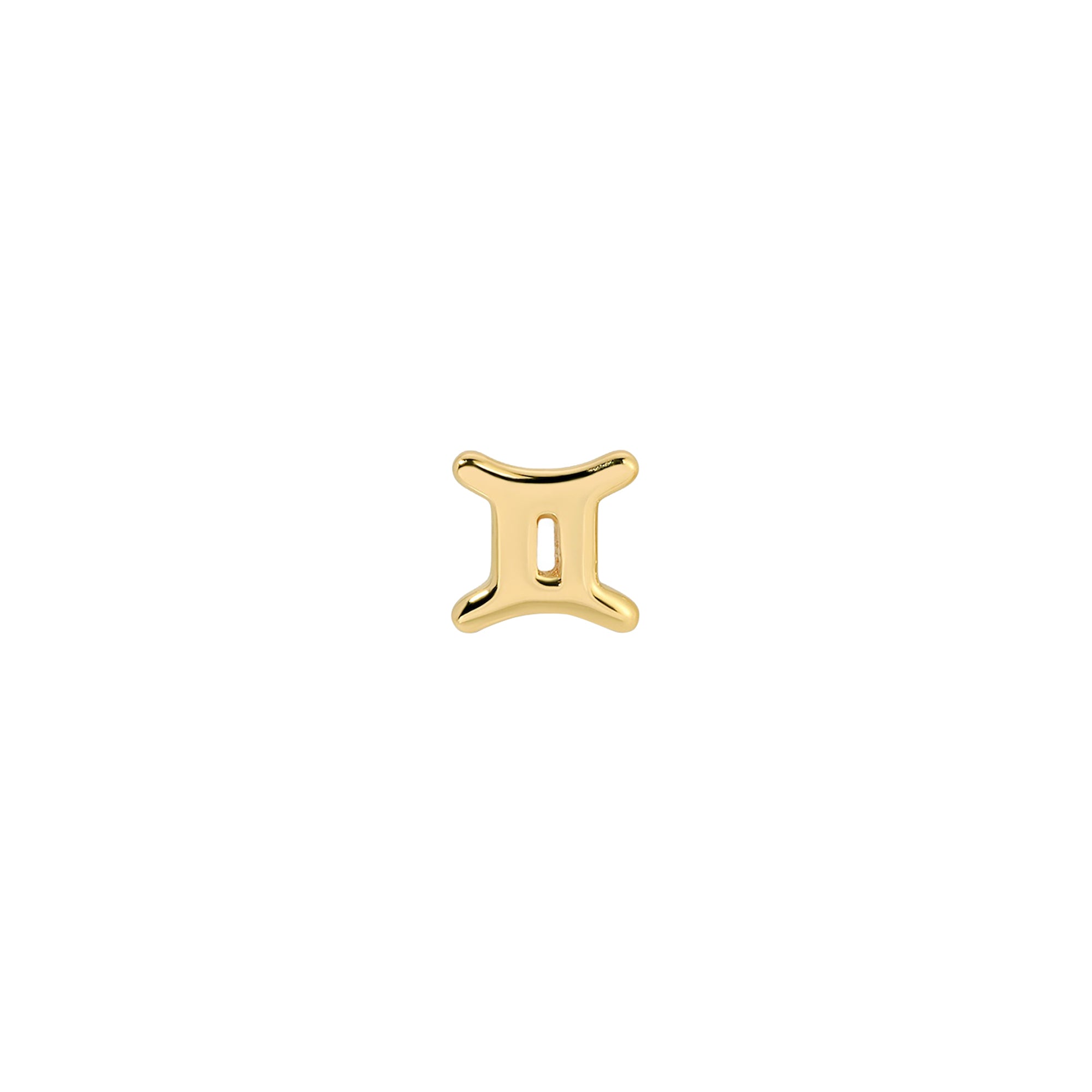 Mini Gemini Zodiac Stud Earring