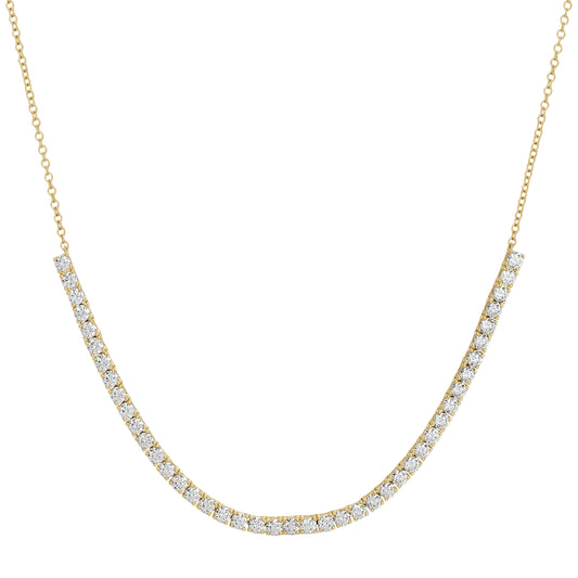 Diamond Row Necklace - Main Img