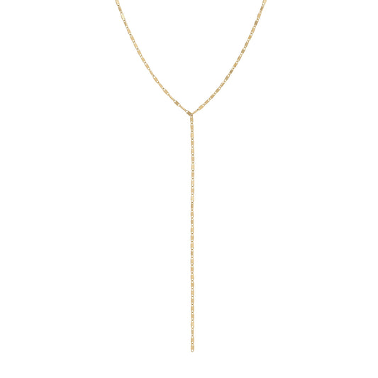 Ella Lariat Chain Necklace - Main Img