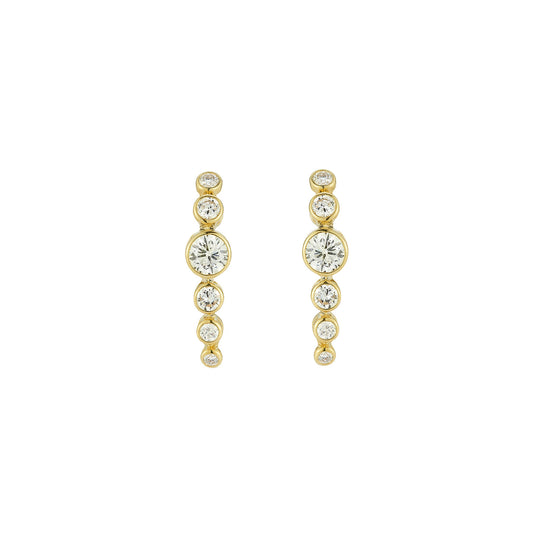 Shimmer Cuff Earrings