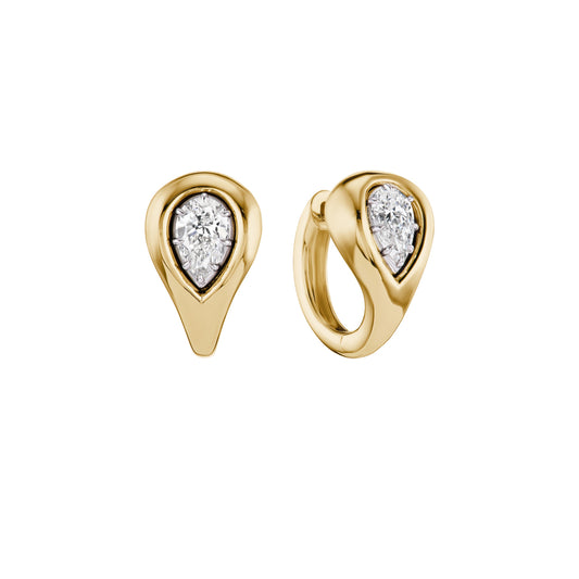 Pome Hoop Earrings - Main Img