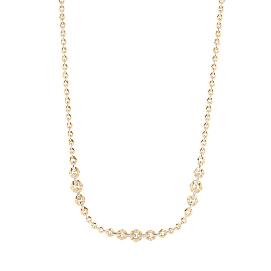 Bicolor Flow Bond Necklace - Main Img