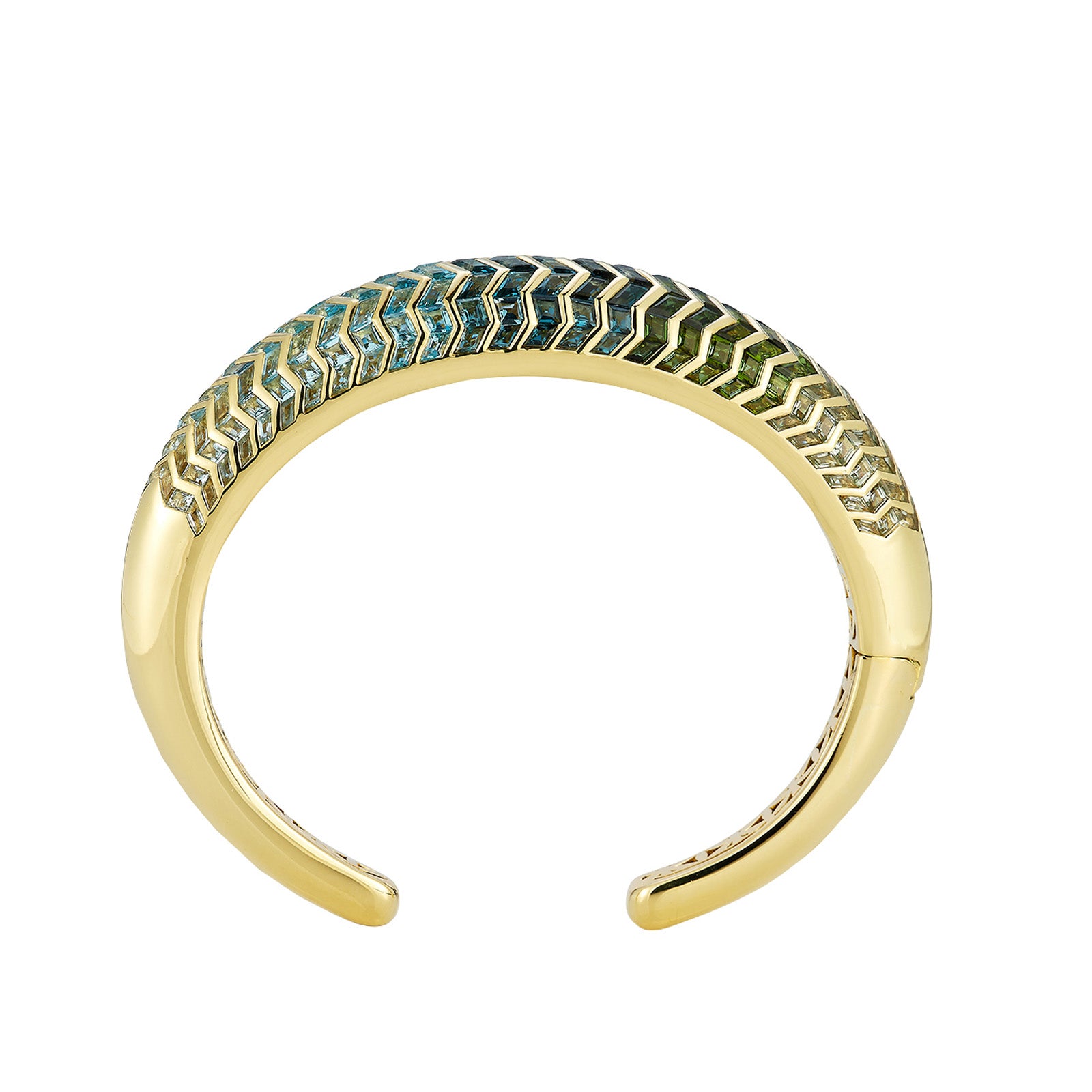 Ark Ecstasy Awakening Cuff Bracelet - Bracelets - Broken English Jewelry side view