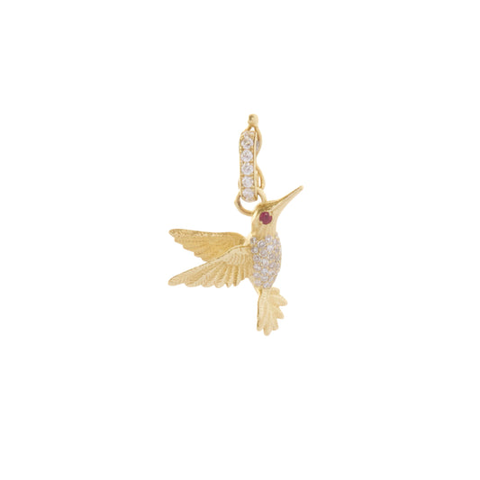 Mini Hummingbird Charm - Main Img